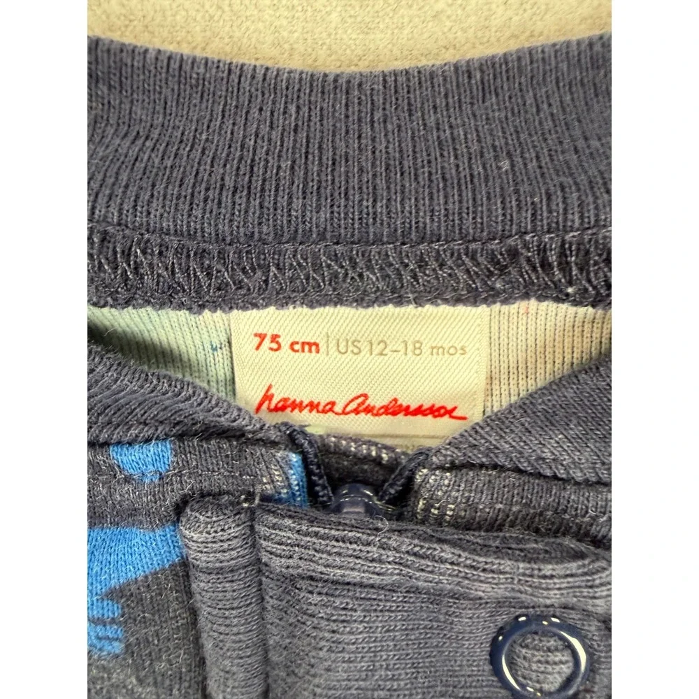 Hanna Andersson Kids 12-18 Months‎ Monster Creature Organic Cotton Sleeper